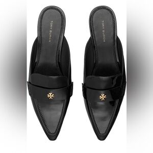 Tory Burch Pointed Toe Mule, Color: Perfect Black Size 6.5
